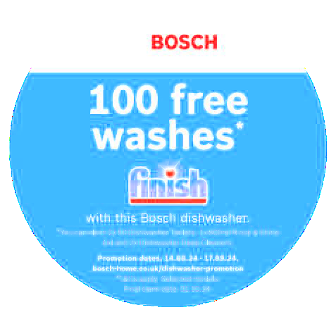 Bosch Series 6 SMS6ZCW10G 60cm Freestanding Dishwasher With Zeolith Drying - White