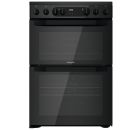 Hotpoint HDEU67V9C2B 60cm Electric Cooker In Black