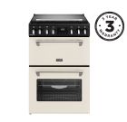 Stoves Richmond Deluxe 60DF 60cm Dual Fuel Mini Range Cooker - Cream