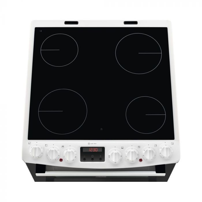 zanussi induction cooker white