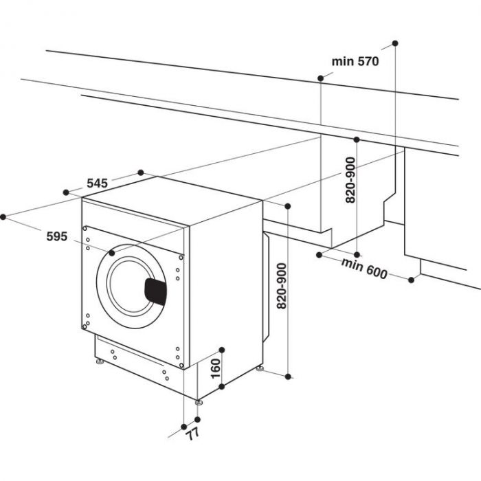 indesit biwdil861284uk