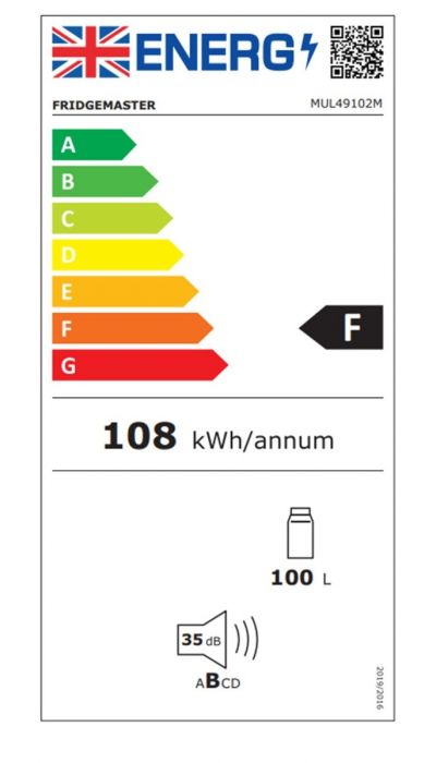 fridgemaster mul49102m