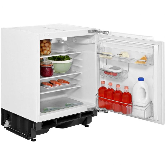 smeg integrated larder fridge