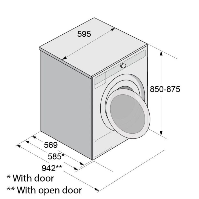 asko 9kg washing machine