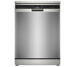 Siemens iQ500 SN25ZI07CE Standard Freestanding Dishwasher With Zeolith Drying - B Rated - Stainless Steel