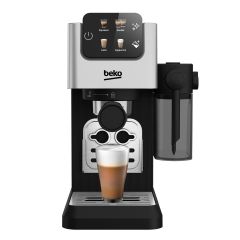 Beko CaffeExperto CEP5304X Espresso Coffee Machine With Integrated Milk Jug - Silver