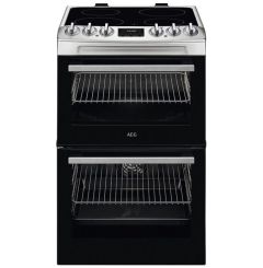 AEG CCX1530ACM 55cm Electric Cooker In Stainless Steel