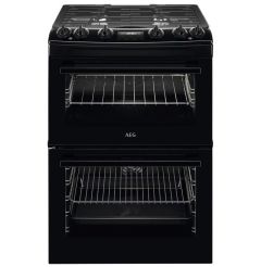 AEG CKX6540ACB Dual Fuel Cooker In Black