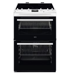 AEG CCX6540ACW Electric Cooker In White