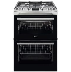 AEG CGX6130ACM 60cm Gas Cooker In Stainless Steel