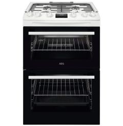 AEG CGX6130ACW 60cm Gas Cooker In White