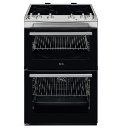 AEG CCX6501ACM 60cm Electric Cooker In Stainless Steel