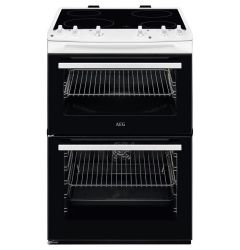 AEG CCX6501ACW 60 cm Electric Cooker In White