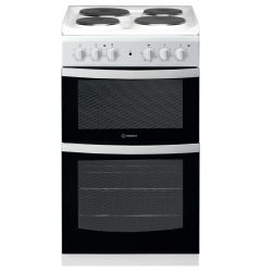 Indesit ID5E92KMW 50cm Electric Cooker In White