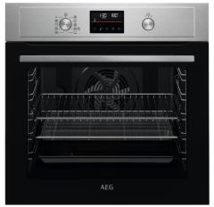AEG BEX535A61B Single Electric Oven In Black
