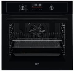 AEG BEX535A61B Single Electric Oven In Black