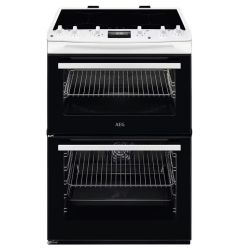 AEG CIX6540ACW 60cm Electric Cooker In White