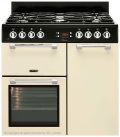 Leisure Cookmaster 90cm Gas Range Cooker, Cream - CK90G232C