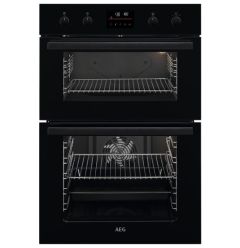 AEG DCB535060B Built In Double Oven In Black