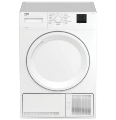 Beko DTKCE90021W Condenser Tumble Dryer In White