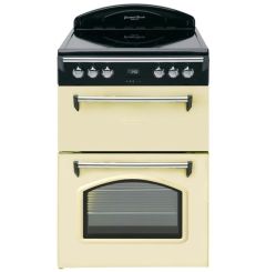 Leisure GRB61CVC 60cm Electric Cooker With Double Ovens - Cream 