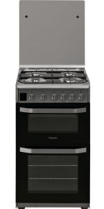 Hotpoint HD5G00CCX Stainless Steel 50cm Gas Cooker