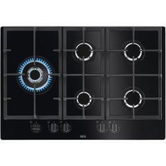 AEG HKB75820NB Gas Hob In Black