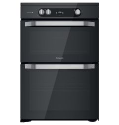 Hotpoint HDM67I9H2CB 60cm Double Oven Induction Electric Cooker - Black