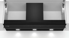 Siemens iQ500 LJ97BAM60B 90cm Integrated Cooker Hood - B Rated- Black 