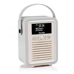 VQ Mini DAB Digital Radio In Light Grey