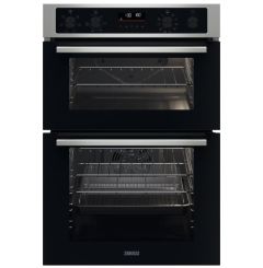 Zanussi Series 40 ZKCNA7XN Built In Electric Double Oven With Airfry - Stainless Steel