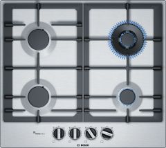 Bosch Serie 6 PCH6A5B90 Stainless Steel Gas Hob