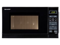 Sharp R272KM Black 800W Solo Microwave
