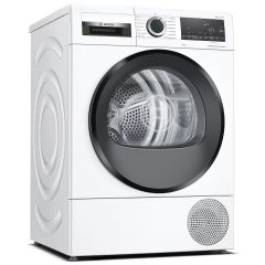 Bosch WQG24509GB 9kg Heat Pump Tumble Dryer In White