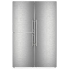 Liebherr Prime XRCSD5255 No Frost Side By Side BioFresh Fridge Freezer With Ice Maker - Stainless Steel