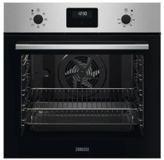 Zanussi ZOHNX3X1 Built In Single Oven In Stainless Steel