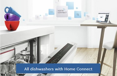 Home connect dishwashers