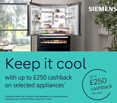 Siemens Cooling Cashback